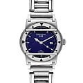Certina Certina DS Cascadeur C129.8100.42.59  C12981004259 кварцевые женские часы синий циферблат, браслет нержавеющая сталь — вид спереди